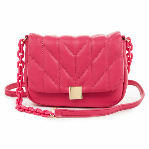 Verde Γυναικείο Τσαντάκι Βραδινό 01-1579 Φούξια